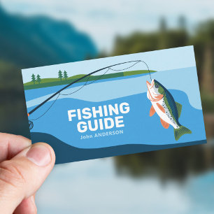 Fishing Guide Service Business Card