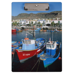Fishing Harbour, Puerto de Mogan, Gran Canaria, Clipboard
