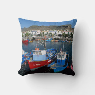 Fishing Harbour, Puerto de Mogan, Gran Canaria, Cushion