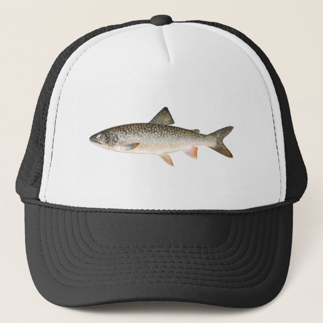 Fishing hat - Lake Trout Fish (Front)