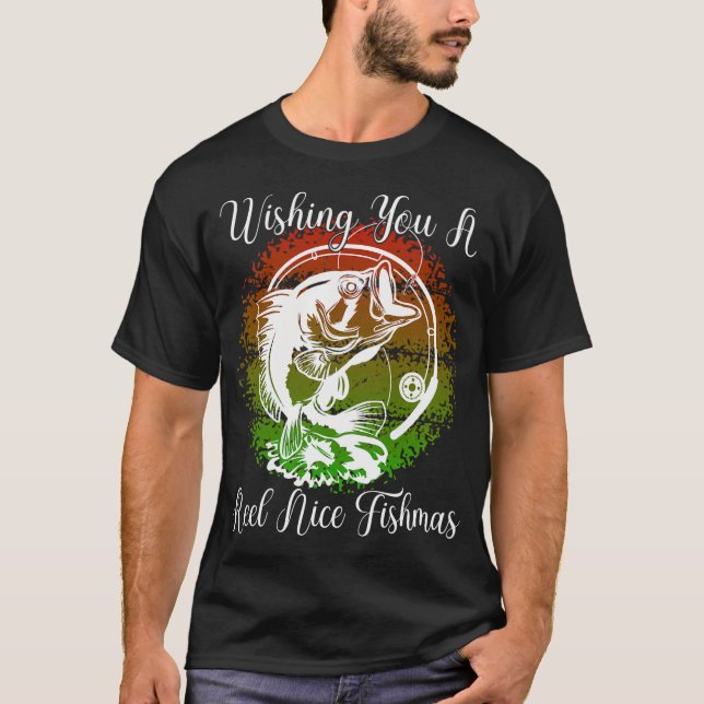 Fishing heartbeat T-Shirt (Front)