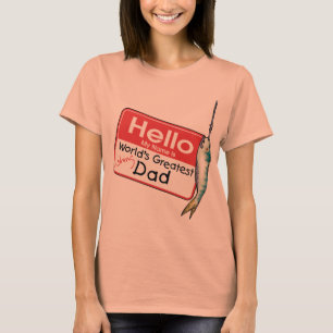 Fishing, Hello My Name is T-Shirt
