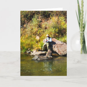 Fishing Holiday Card