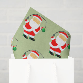 Fishing Holiday Gift Tissue Paper