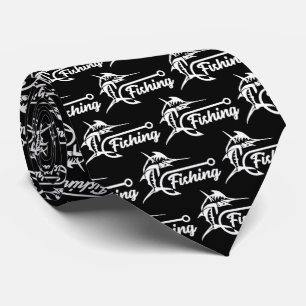 Fishing Hook Men's Tie