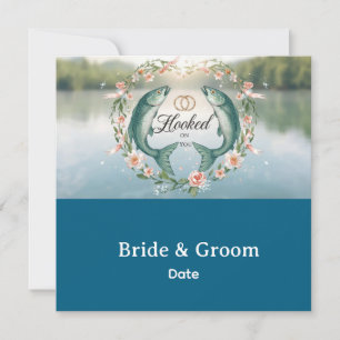 Fishing Hook on you for Fishing Lovers Invitation