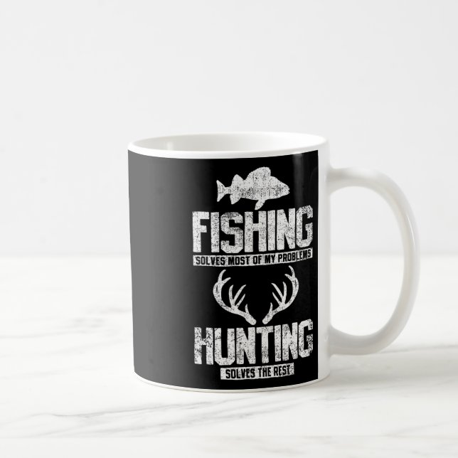 Fishing Hunting  Coffee Mug (Right)