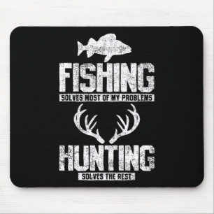 Fishing Hunting Mouse Mat