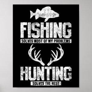 Fishing Hunting  Poster