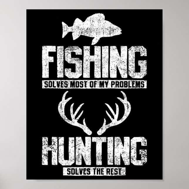 Fishing Hunting  Poster (Front)