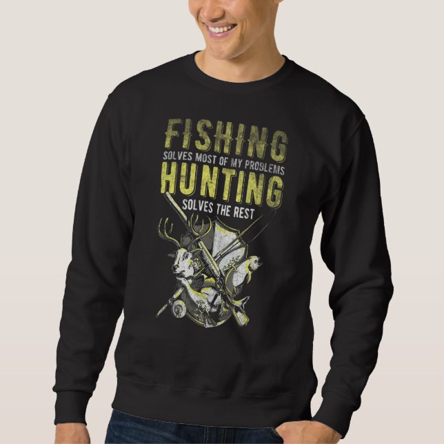 Fishing Hunting Sweatshirt (Front)