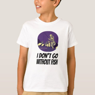 Fishing I Won't Fall Asleep Without Fish T-Shirt