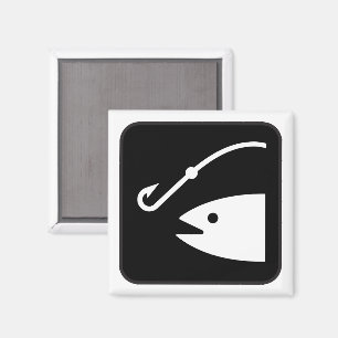 Fishing Icon Magnet