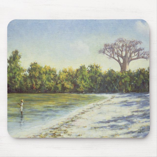Fishing in Africa 1996 Mouse Mat (Front)