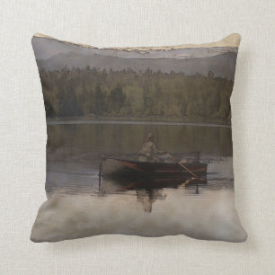 Fishing in Silence Cushion
