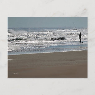 Fishing in Sparkling Water Postcard