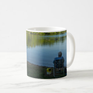 Fishing In The Morning Coffee Mug