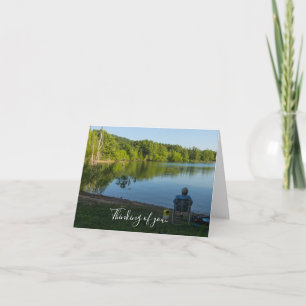 Fishing In The Morning Thinking Of You Card