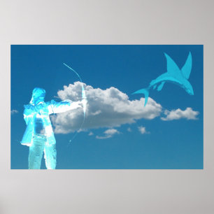 Fishing in the Sky Poster