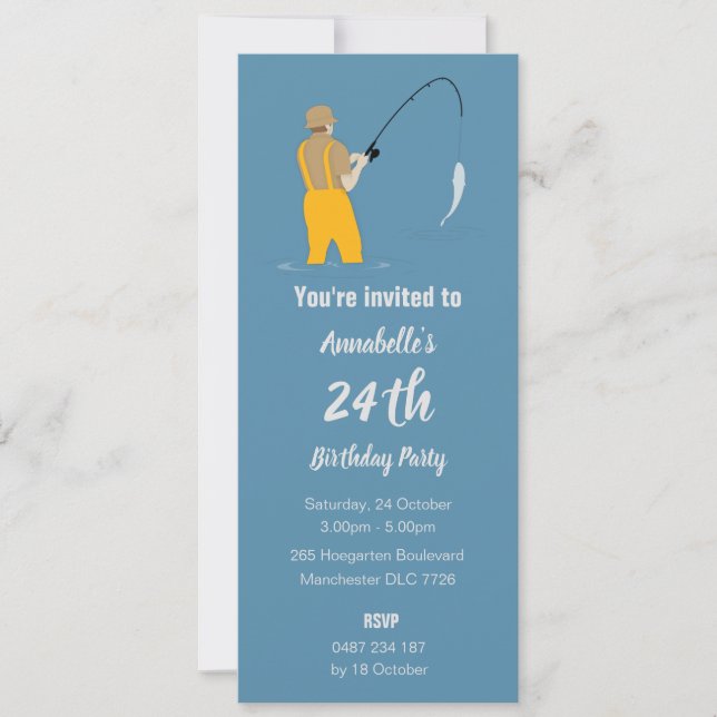 Fishing Invitation (Front)