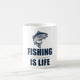 Fishing Is Life Coffee Mug