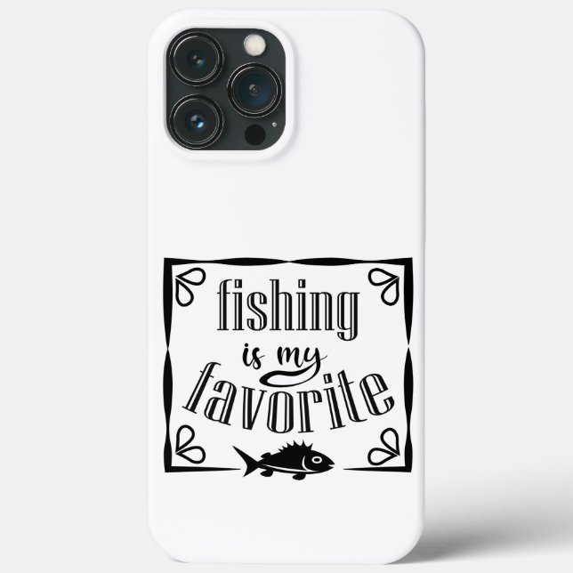 Fishing is my favourite quote  Case-Mate iPhone case (Back)