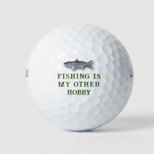 Fishing Is My Other Hobby Mullet Fish Golf Balls