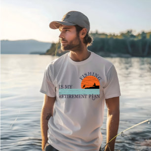 fishing is my retirement plan vintage T-Shirt