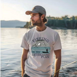 fishing is my retirement plan vintage T-Shirt