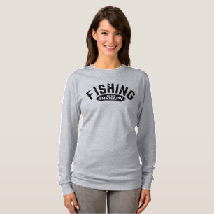 fishing is my therapy fisherman funny gift ideas T-Shirt
