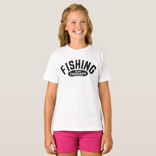 fishing is my therapy fisherman funny gift ideas T-Shirt