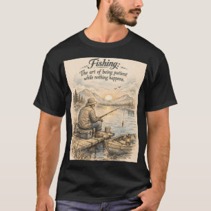 Fishing Is the Art of Waiting T-Shirt