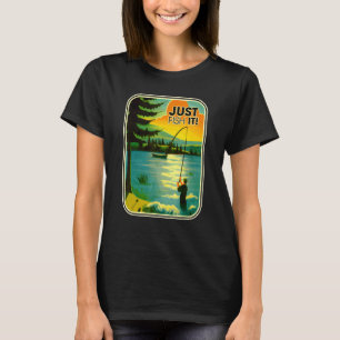 Fishing Is What I Do Fish Outdoor Vintage Fishing T-Shirt