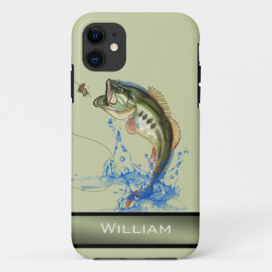 Fishing Jumping Fish Name iPhone 11 Case