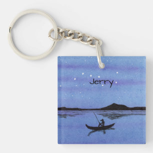 Fishing Key Ring