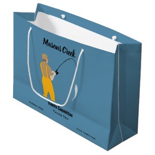 Fishing Large Gift Bag