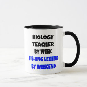 Fishing Legend Biology Teacher Mug