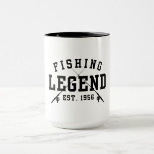 Fishing Legend Established 1956 Mug