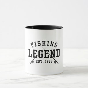 Fishing Legend Established 1975 Mug
