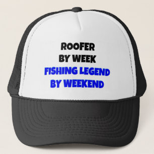 Fishing Legend Roofer Trucker Hat