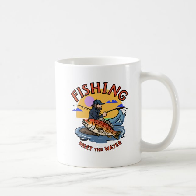 Fishing Life Coffee Mug (Right)