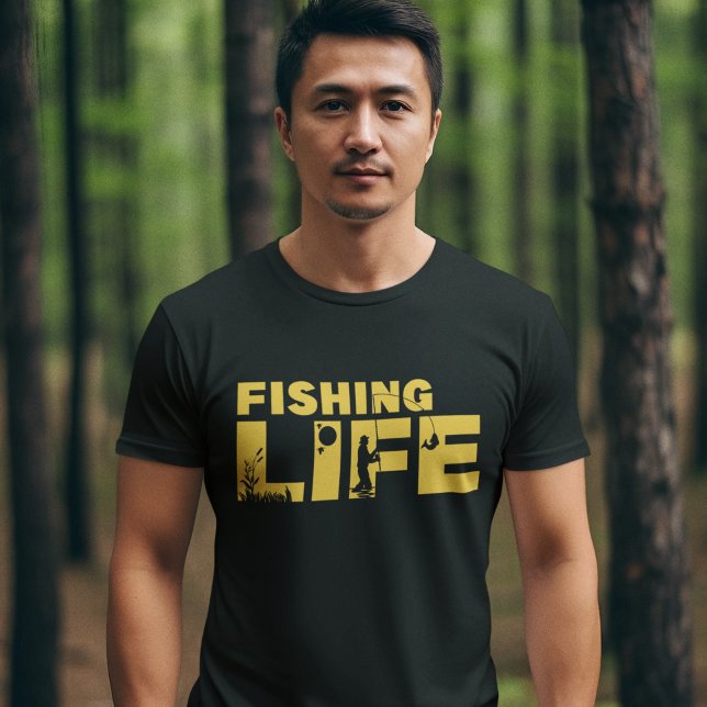 Fishing Life Funny Fishing T-Shirt (Creator Uploaded)