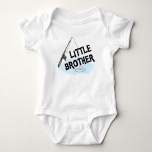 Fishing Little Brother Baby Bodysuit