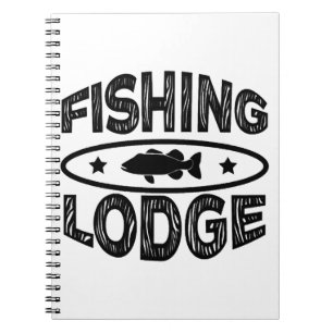 Fishing Lodge Fishing Notebook