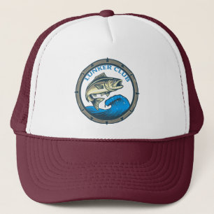 Fishing Logo " Lunker Club " Trucker Hat