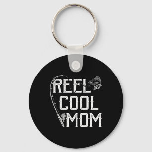 Fishing Lover Gift Reel Cool Mum Fisher Price Lovi Key Ring