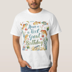Fishing Lovers Birthday Party T-Shirt