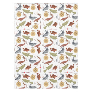 Fishing lovers  tablecloth