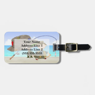 Fishing Luggage Tag