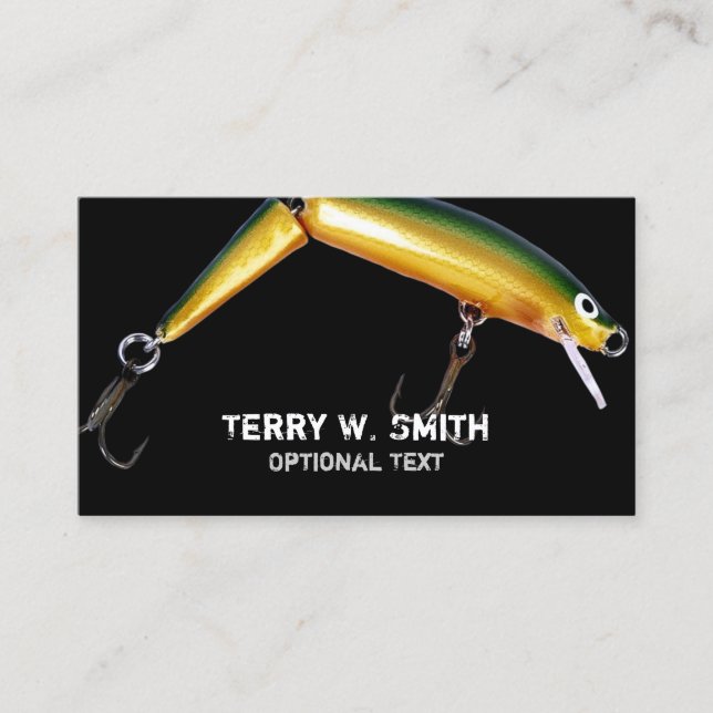 Fishing Lure Business Card (Front)